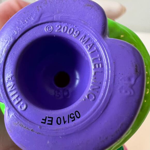 Fisher-Price Little People Mom Female figurine with Brown Dog 2009 - Picture 4 of 4